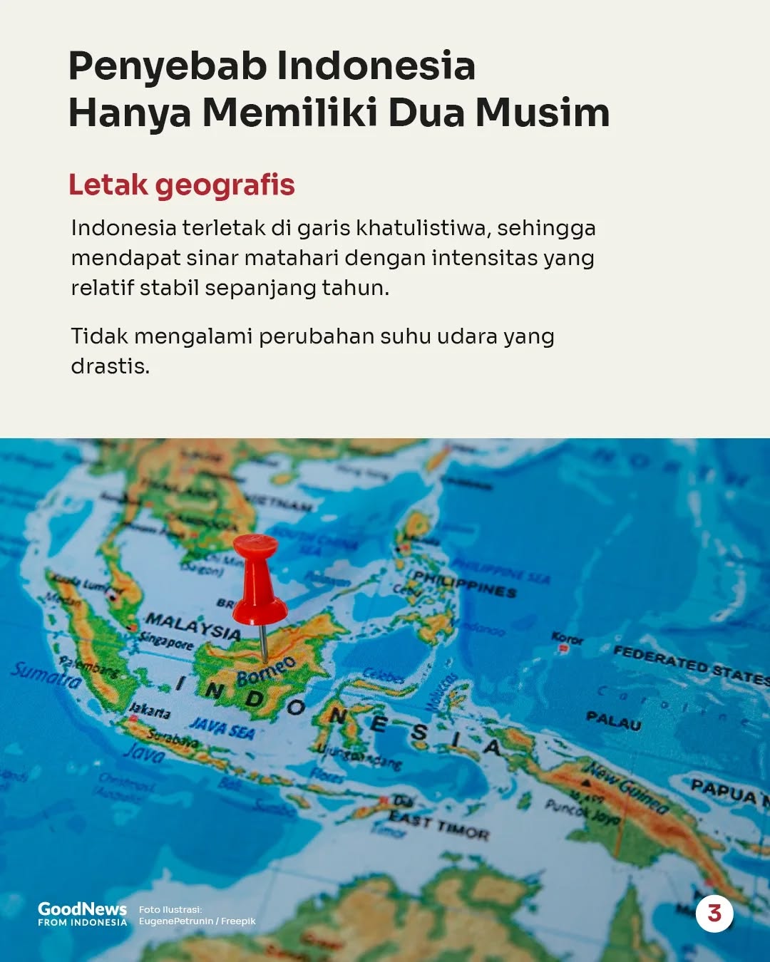 Mengapa Indonesia Hanya Punya 2 Musim?