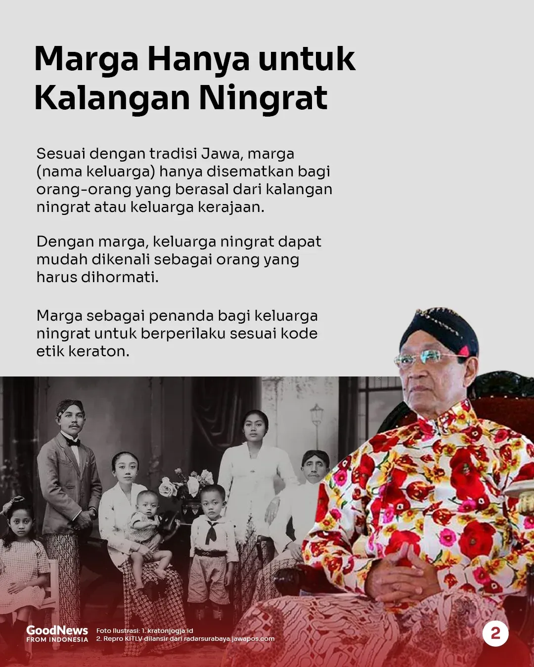 Mengapa Orang Jawa Tidak Punya Marga?
