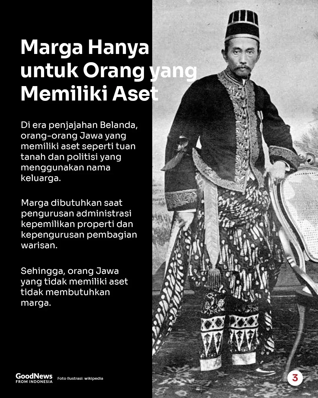 Mengapa Orang Jawa Tidak Punya Marga?