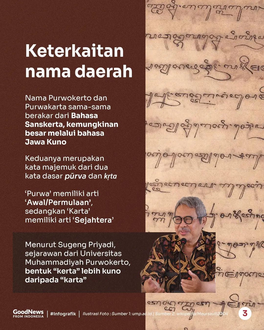 Mengapa Purwokerto dan Purwakarta Namanya Mirip?