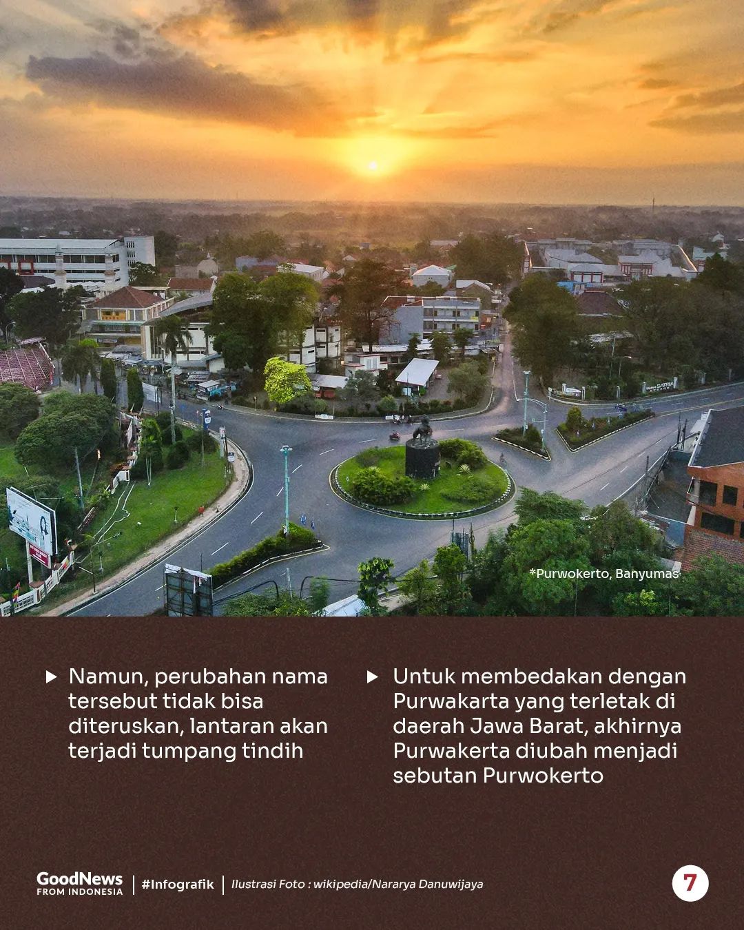 Mengapa Purwokerto dan Purwakarta Namanya Mirip?