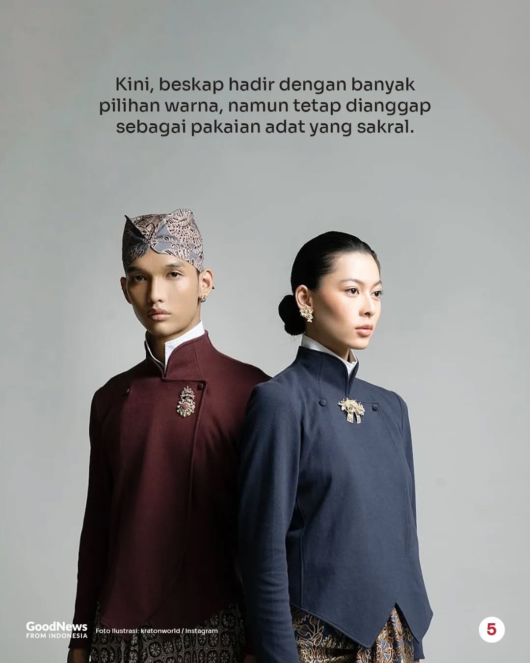Mengenal Beskap dan Asal-usulnya