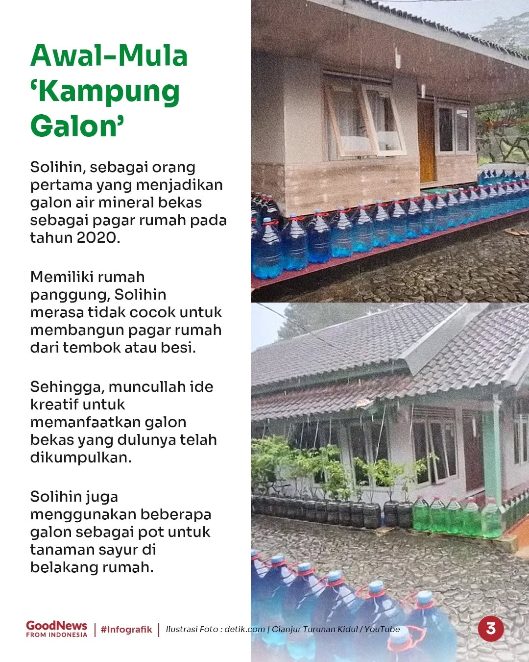 Mengenal Kampung Galon Seuseupan di Cianjur