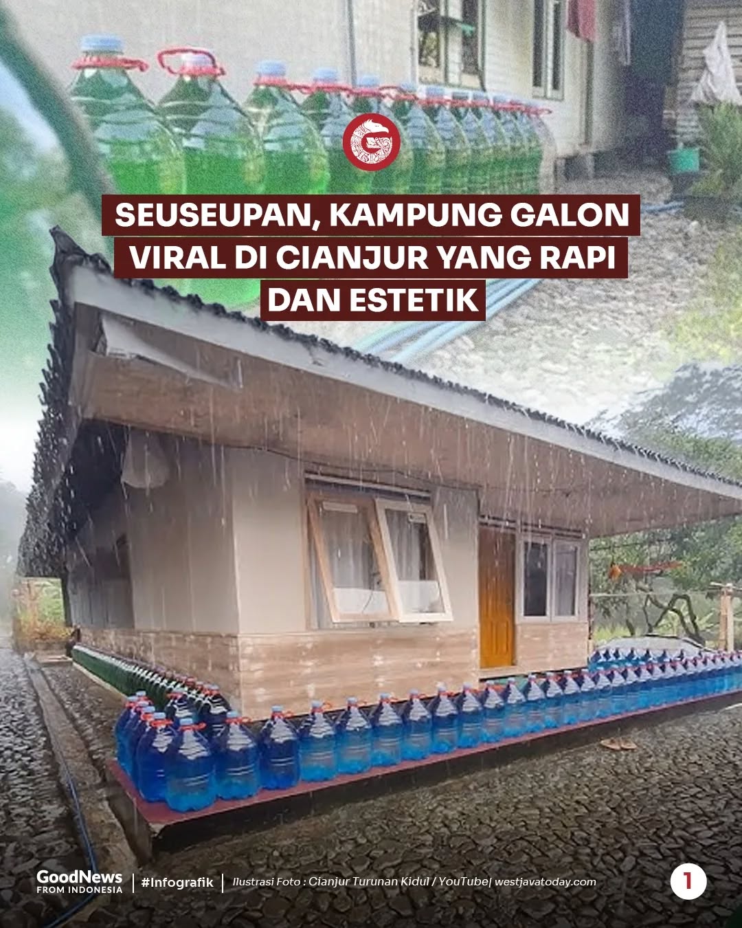 Mengenal Kampung Galon Seuseupan di Cianjur