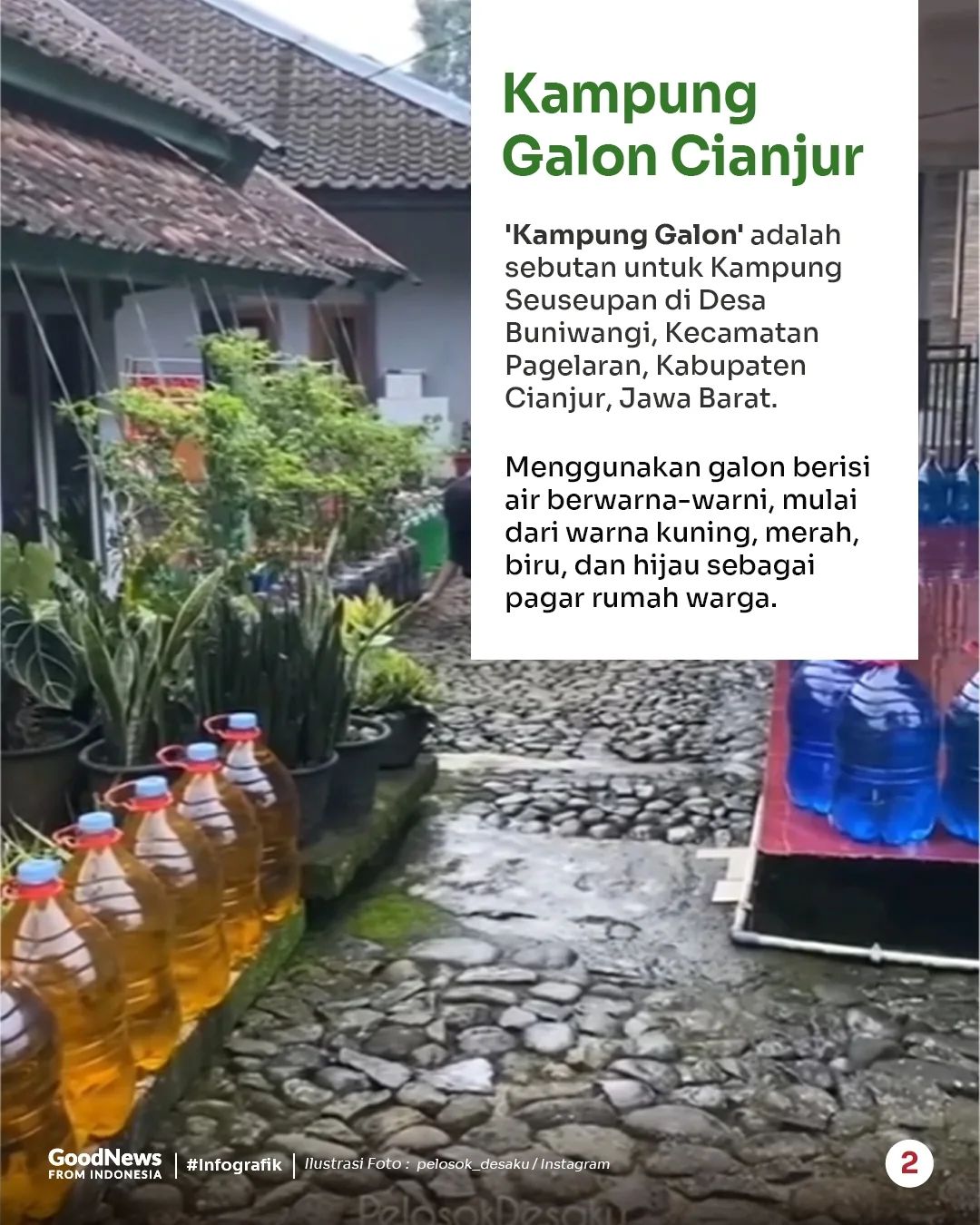 Mengenal Kampung Galon Seuseupan di Cianjur