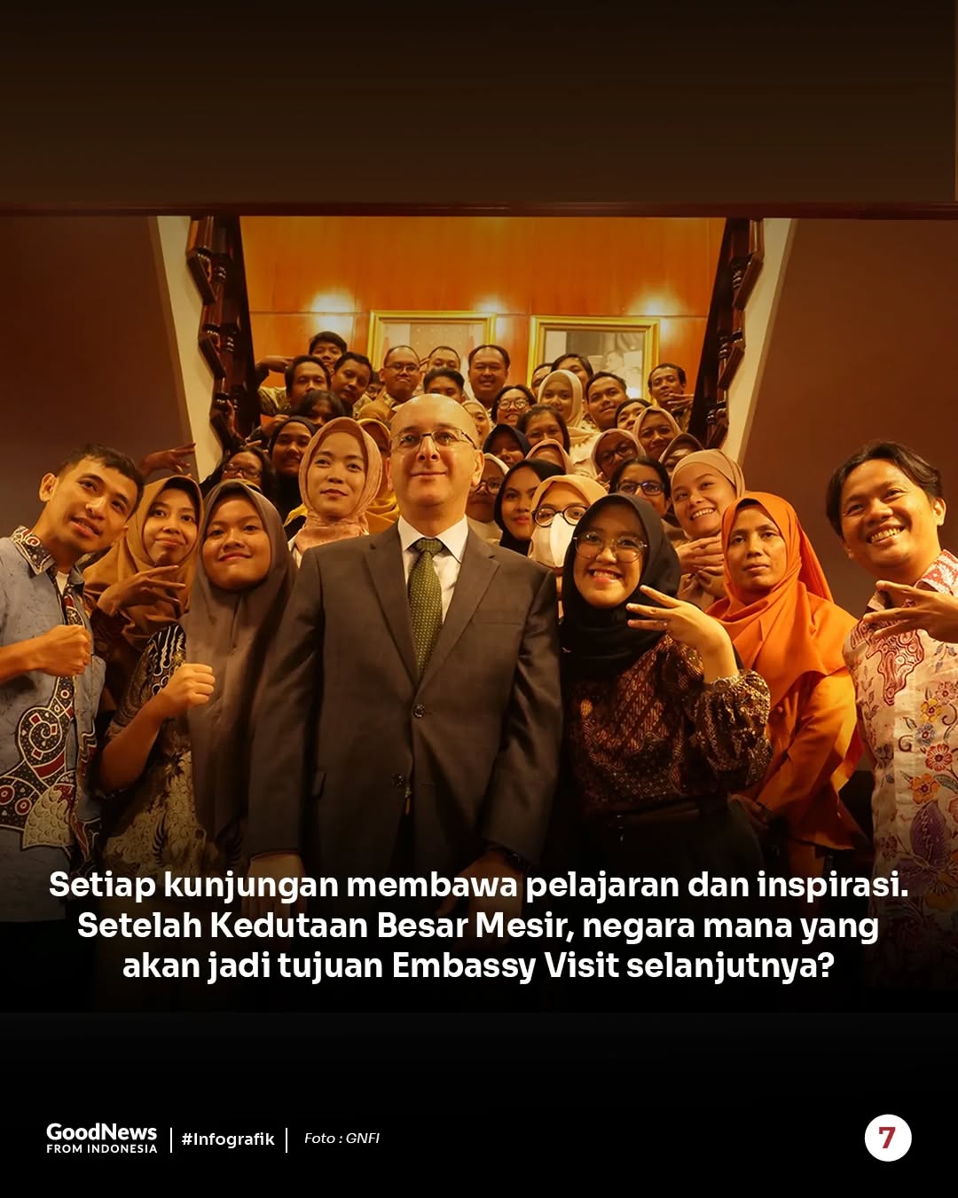Mengenal Peradaban Mesir dan Hubungannya dengan Indonesia Lewat GNFI Embassy Visit