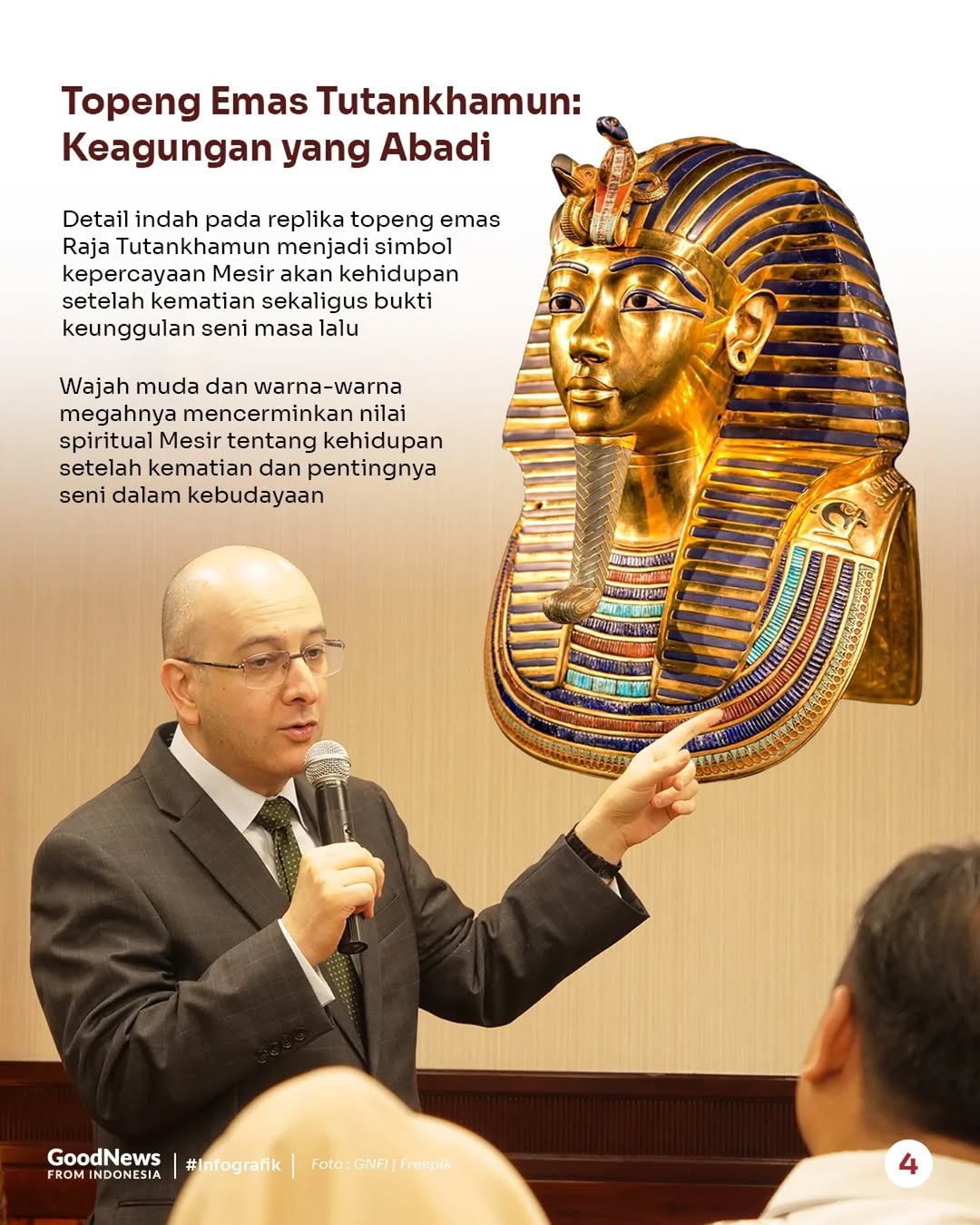 Mengenal Peradaban Mesir dan Hubungannya dengan Indonesia Lewat GNFI Embassy Visit