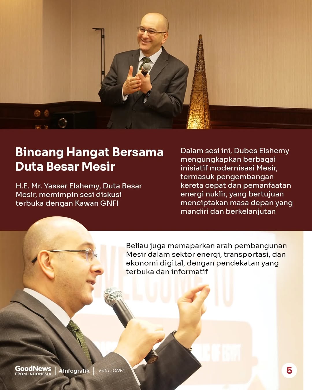 Mengenal Peradaban Mesir dan Hubungannya dengan Indonesia Lewat GNFI Embassy Visit