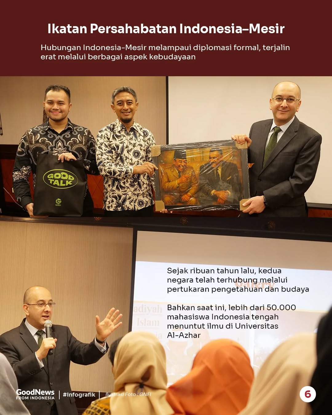 Mengenal Peradaban Mesir dan Hubungannya dengan Indonesia Lewat GNFI Embassy Visit