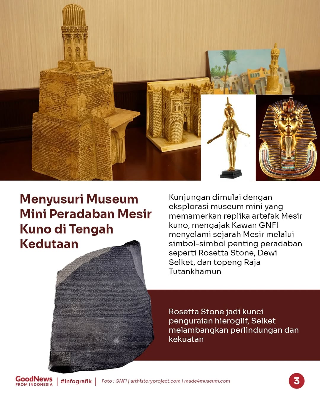 Mengenal Peradaban Mesir dan Hubungannya dengan Indonesia Lewat GNFI Embassy Visit