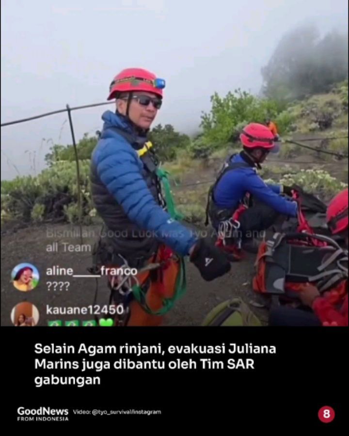 Mengenal Siapa Agam Rinjani yang Dipuji Warganet Brasil Usai Evakuasi Juliana Marins
