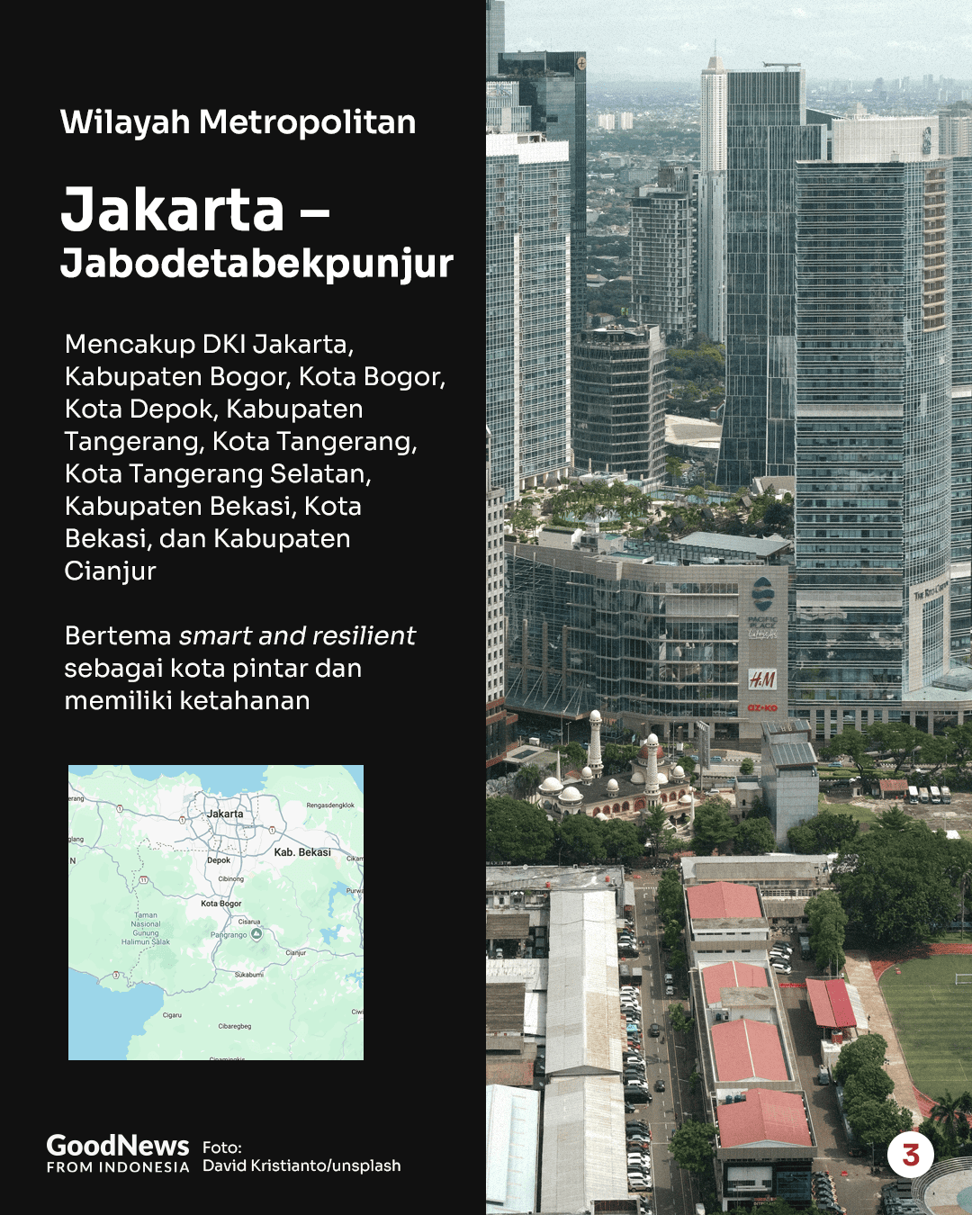 Mengintip 10 Wilayah Metropolitan di Indonesia