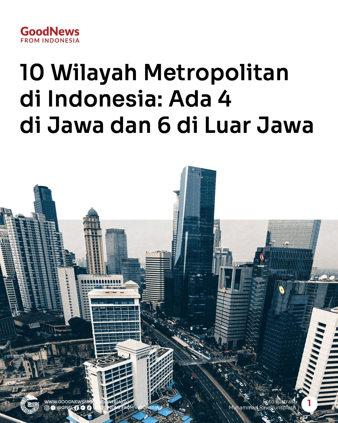 Mengintip 10 Wilayah Metropolitan di Indonesia