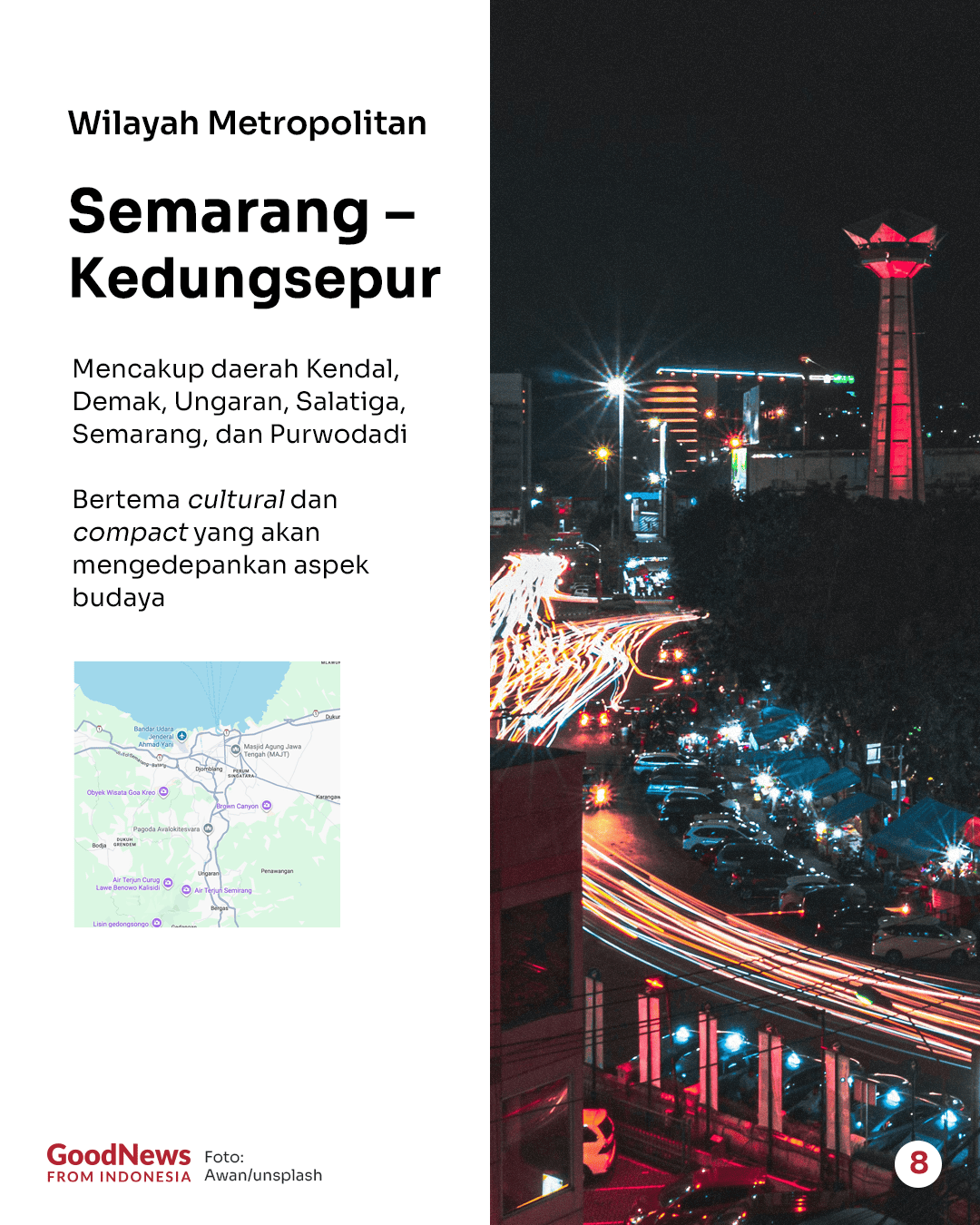 Mengintip 10 Wilayah Metropolitan di Indonesia