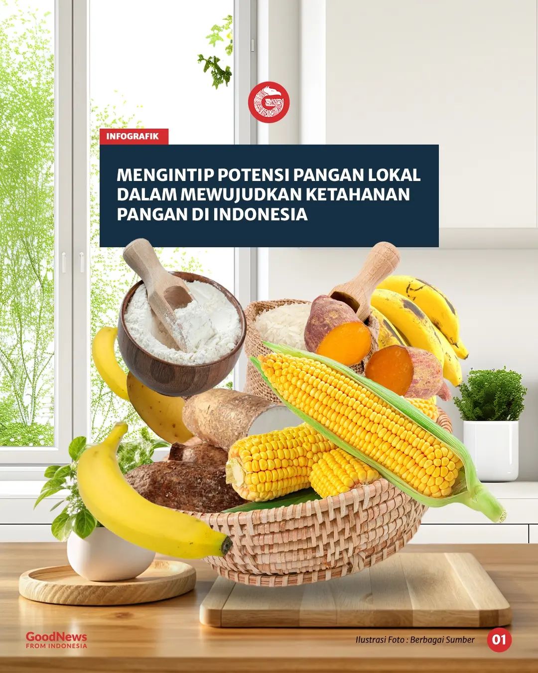 Mengintip Potensi Pangan Lokal dalam Mewujudkan Ketahanan Pangan di Indonesia