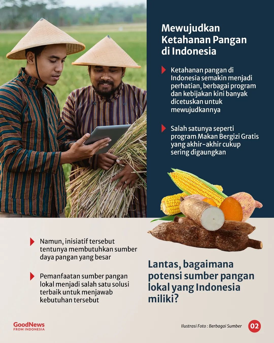 Mengintip Potensi Pangan Lokal dalam Mewujudkan Ketahanan Pangan di Indonesia