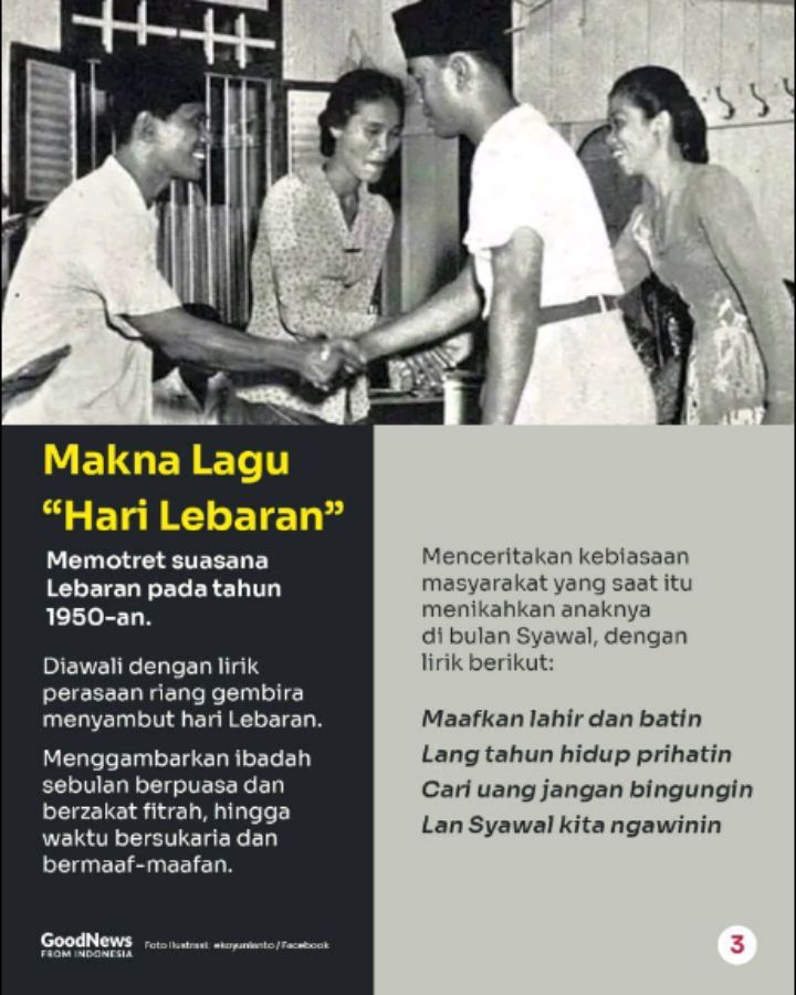 Mengungkap Fakta Lagu "Hari Lebaran": Ternyata Berisi Sindiran kepada Penguasa!