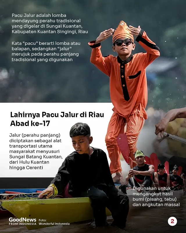 Pacu Jalur, Tradisi Abad ke-17 dari Riau yang Mendunia