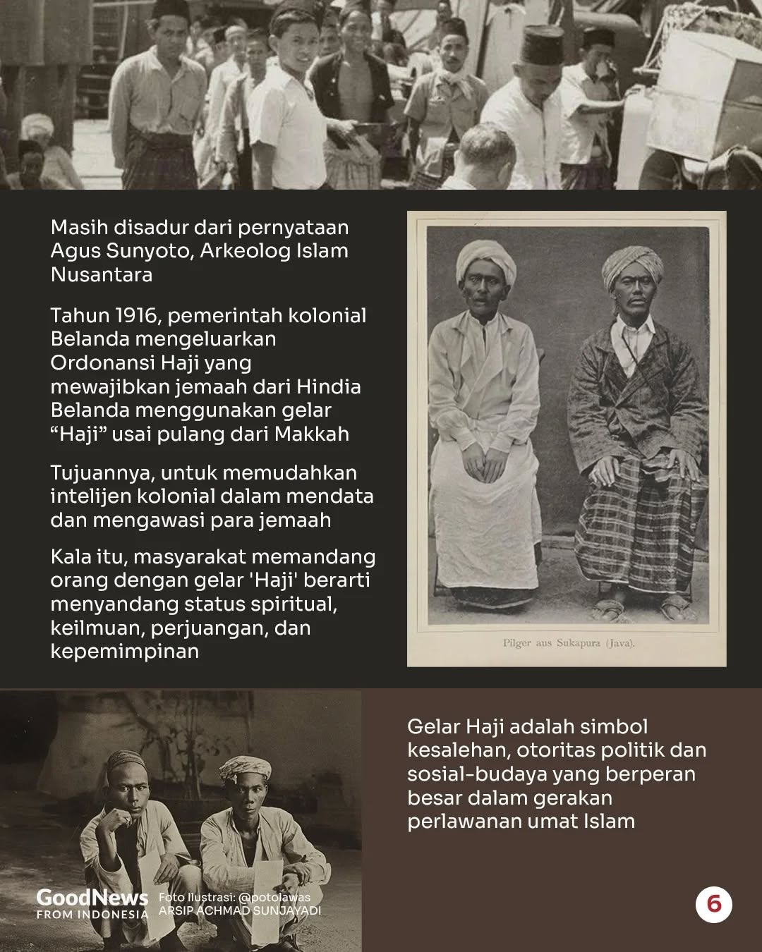 Sejarah Gelar Haji di Indonesia, Warisan Kolonialisme Belanda?