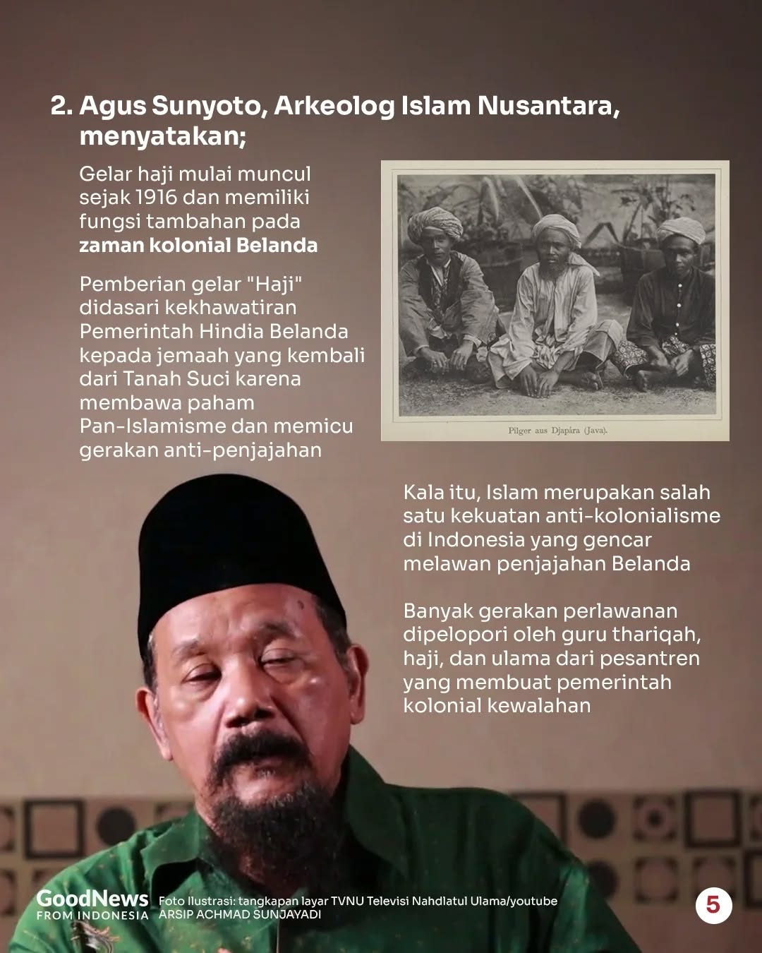 Sejarah Gelar Haji di Indonesia, Warisan Kolonialisme Belanda?