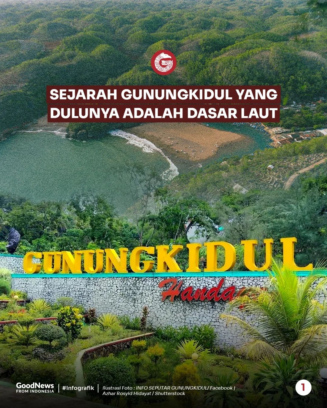 Sejarah Gunungkidul, Ternyata Dulunya adalah Laut!