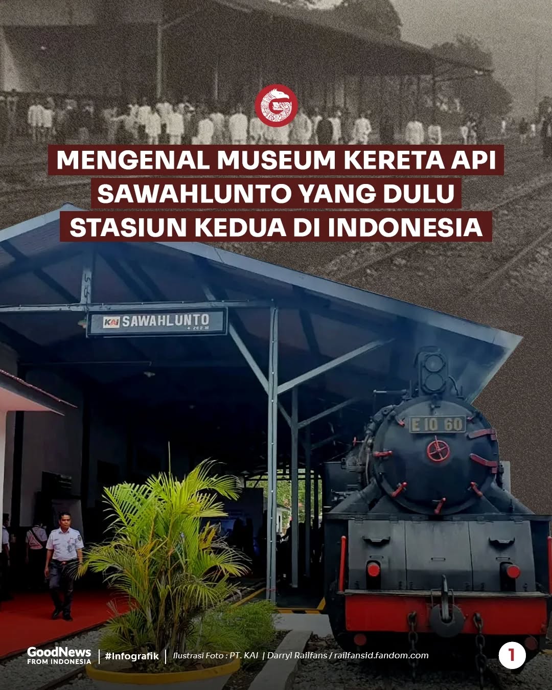 Sejarah Museum Kereta Api Sawahlunto