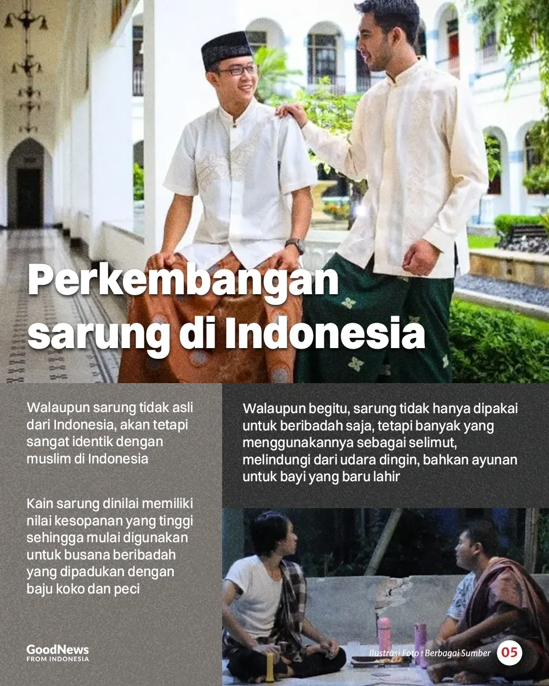 Sejarah Sarung di Indonesia: Hadir sejak Abad 14, Pernah Jadi Simbol Melawan Penjajahan