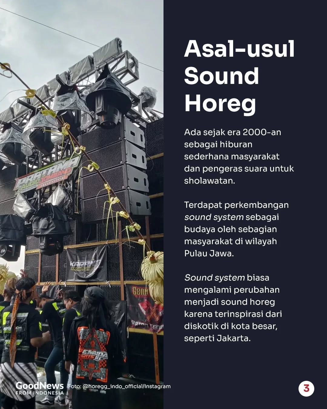 Sejarah Sound Horeg dan Kontroversinya