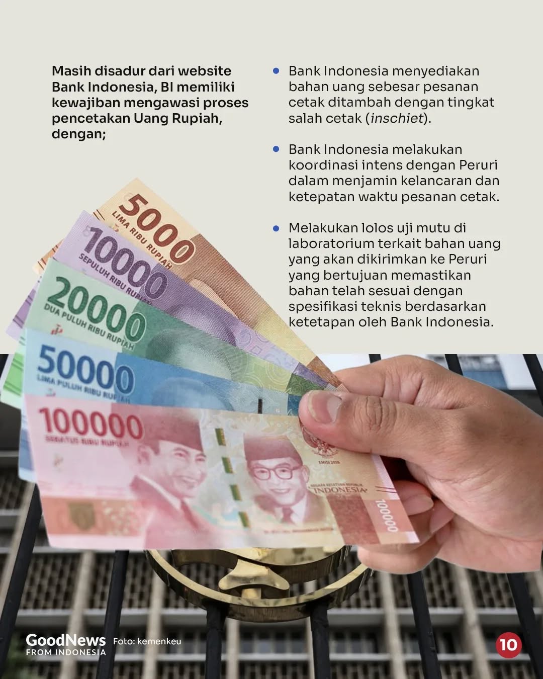 Siapa yang Mencetak Uang Rupiah? Ini Tugas Bank Indonesia dan Peruri