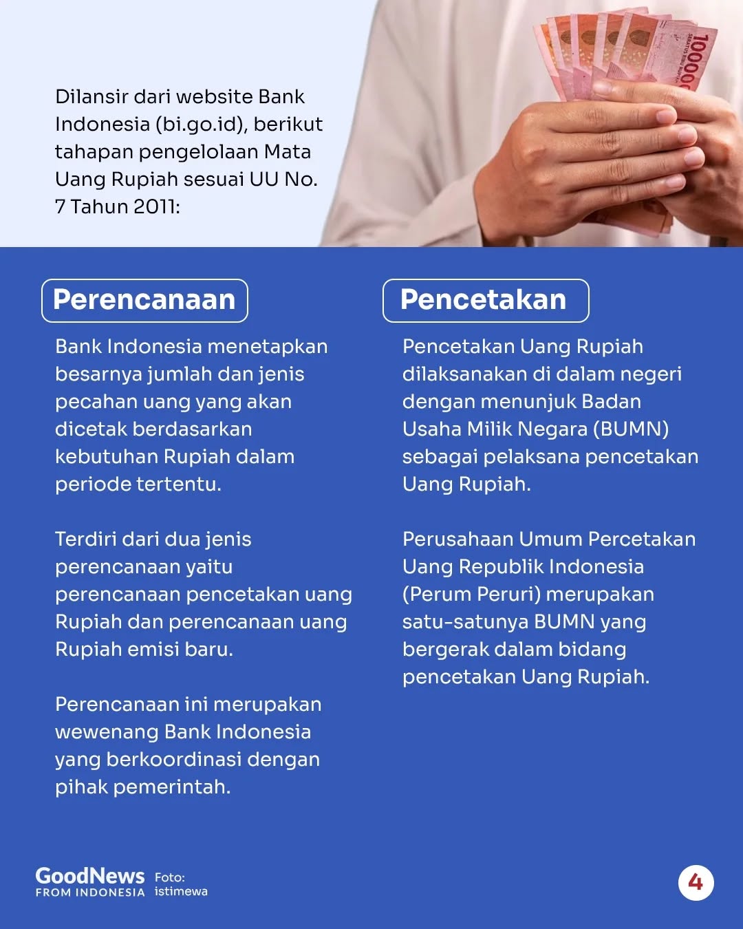Siapa yang Mencetak Uang Rupiah? Ini Tugas Bank Indonesia dan Peruri