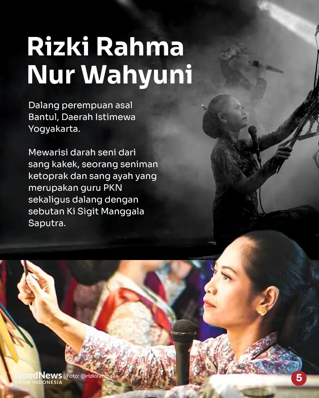 Sosok Dalang Perempuan di Kesenian Wayang Kulit Indonesia