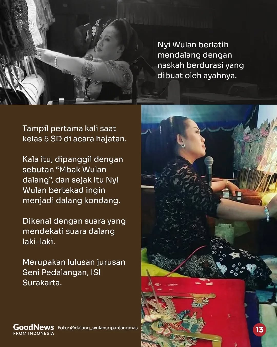 Sosok Dalang Perempuan di Kesenian Wayang Kulit Indonesia