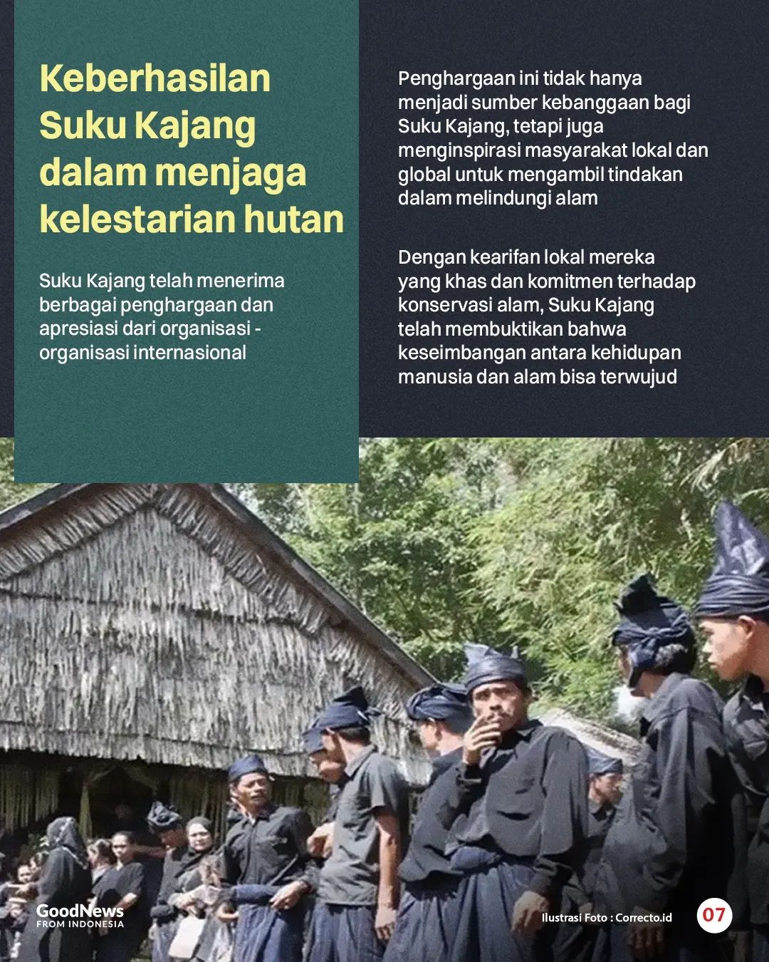 Suku Kajang, Penjaga Hutan Terbaik Dunia dari Sulawesi Selatan