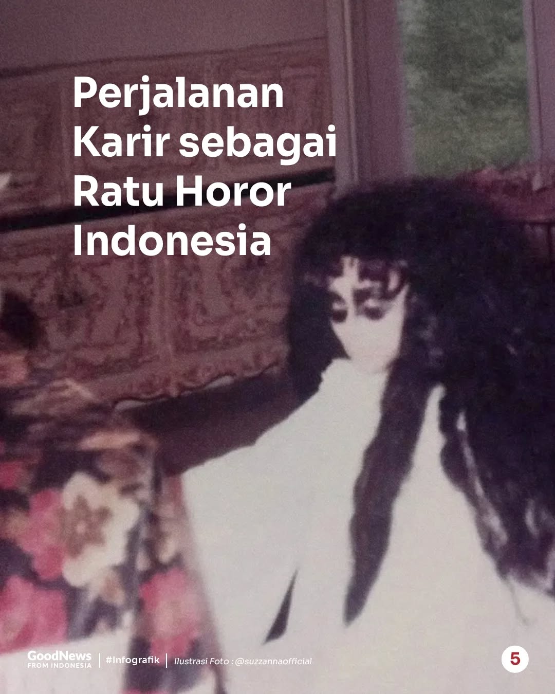 Suzzanna, Ratu Film Horor Indonesia