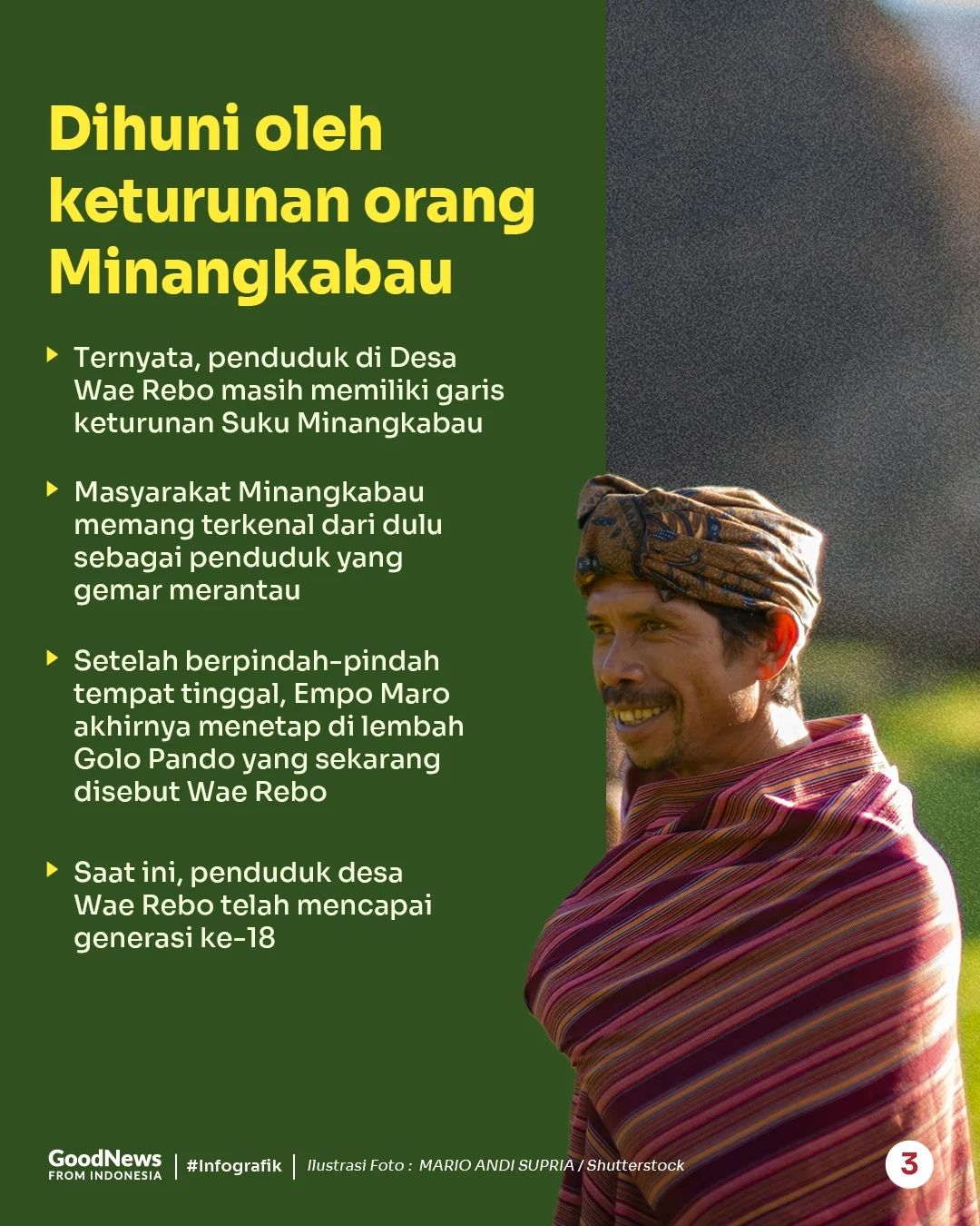Wae Rebo, Desa di Pelosok NTT yang Dihuni Keturunan Minangkabau
