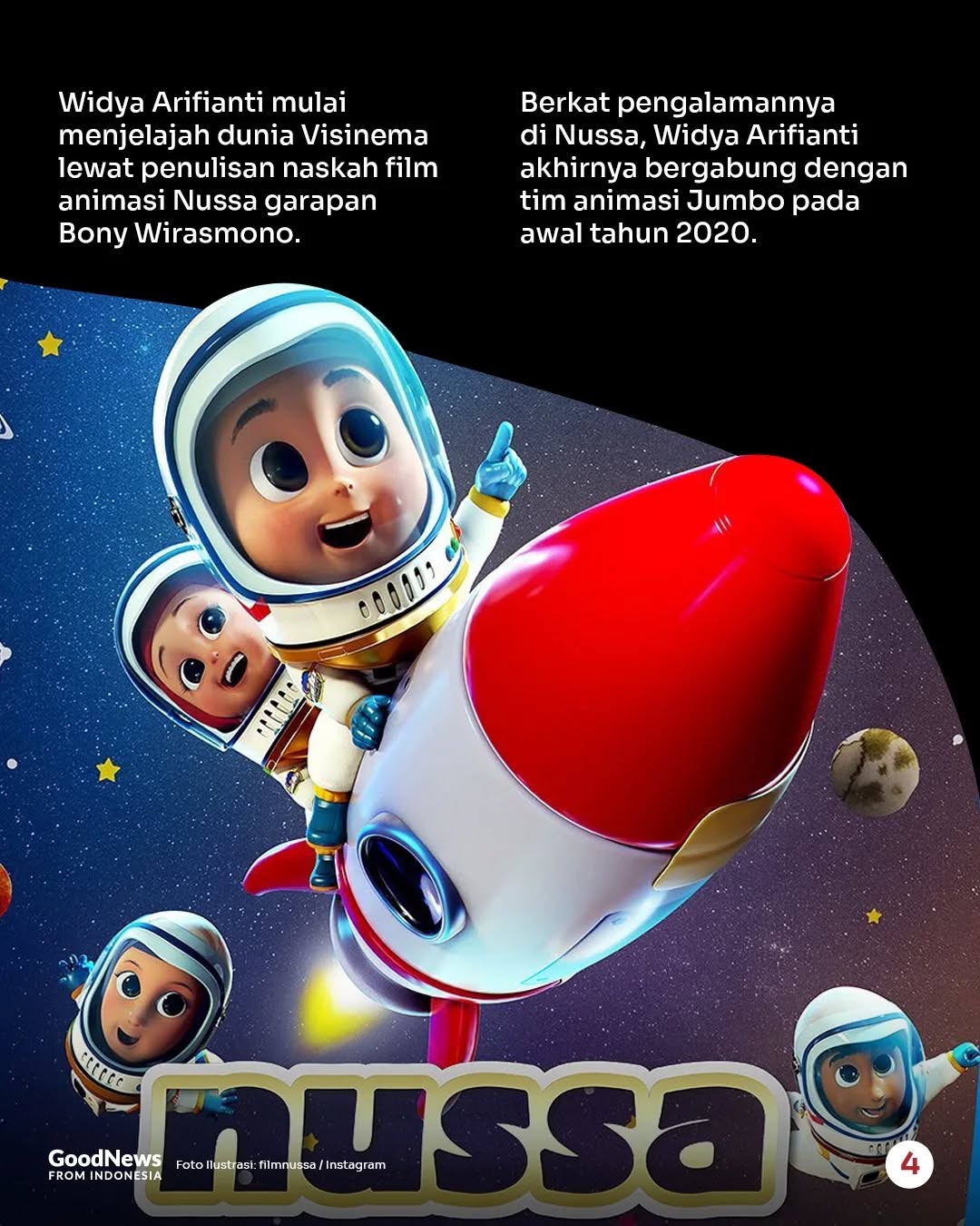 Widya Arifianti, Sang Penulis Naskah Film Jumbo