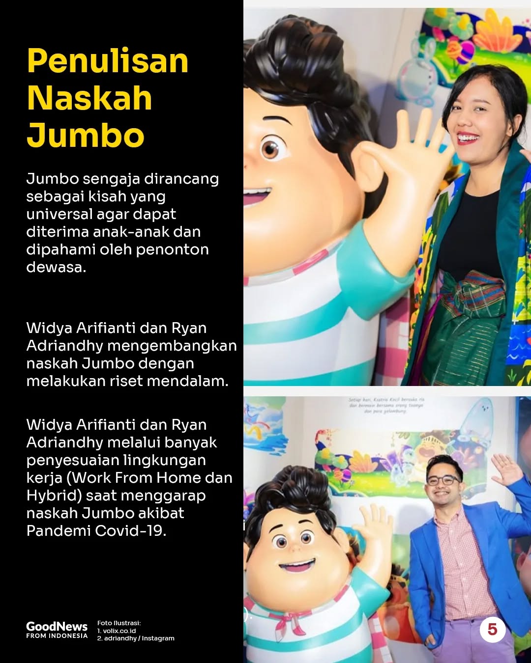 Widya Arifianti, Sang Penulis Naskah Film Jumbo