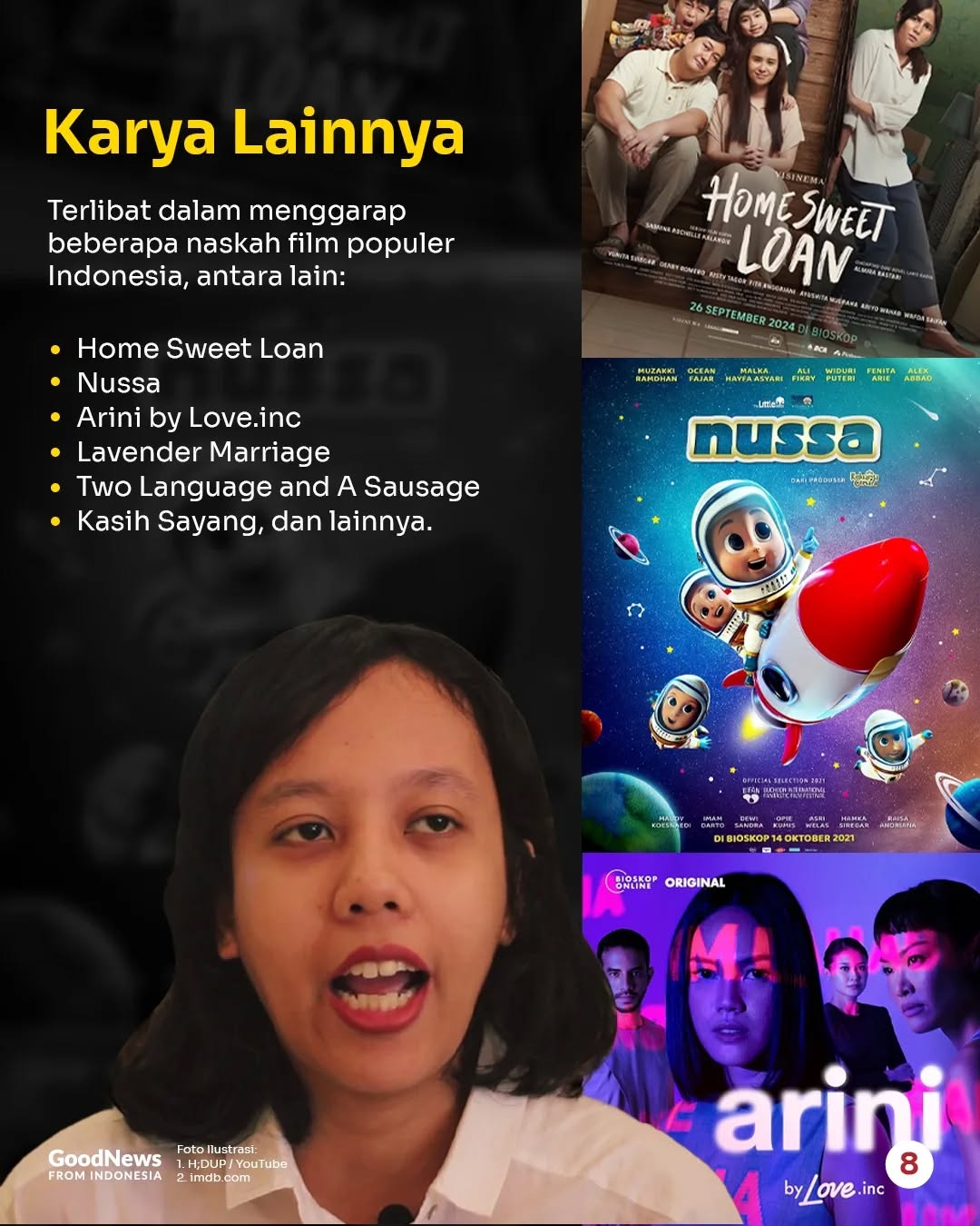 Widya Arifianti, Sang Penulis Naskah Film Jumbo