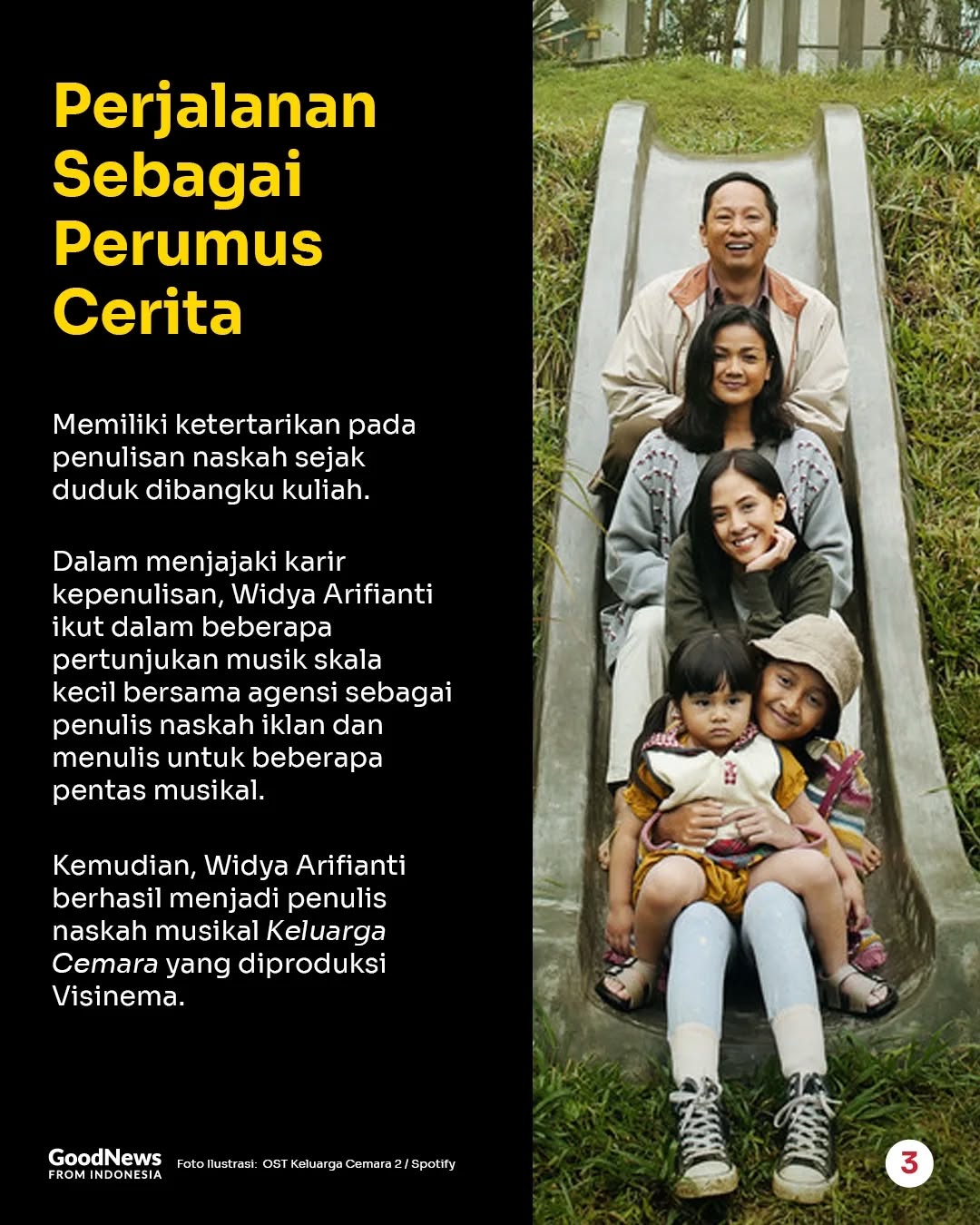 Widya Arifianti, Sang Penulis Naskah Film Jumbo