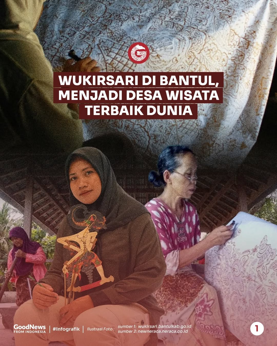 Wukirsari, Desa Wisata di Bantul yang Ciamiknya Diakui Dunia