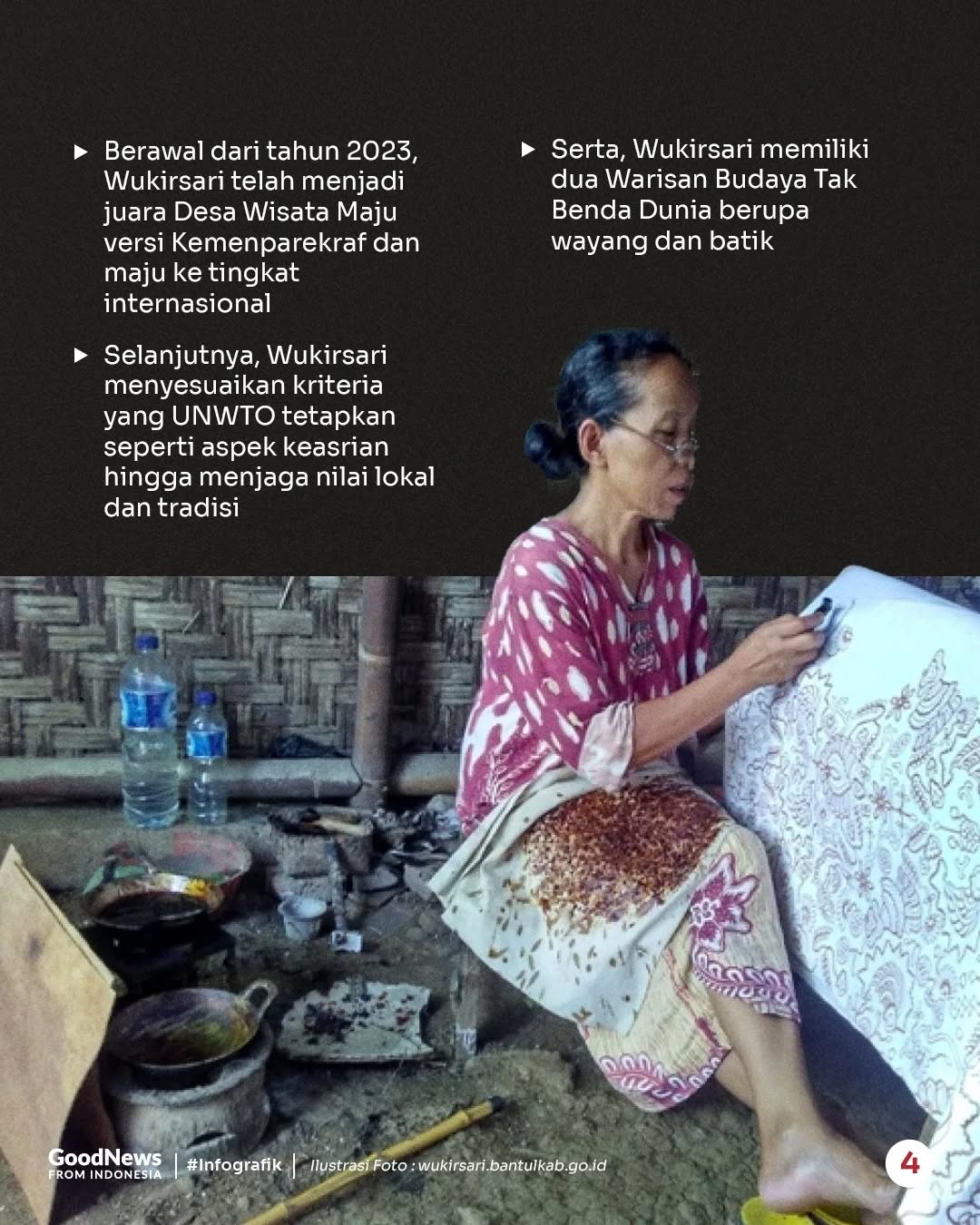 Wukirsari, Desa Wisata di Bantul yang Ciamiknya Diakui Dunia