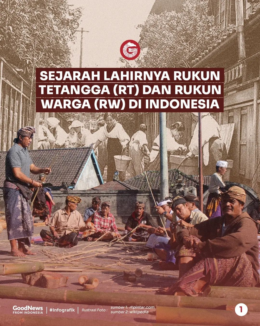 Tampak Rwt Sejarah RT dan RW di Indonesia