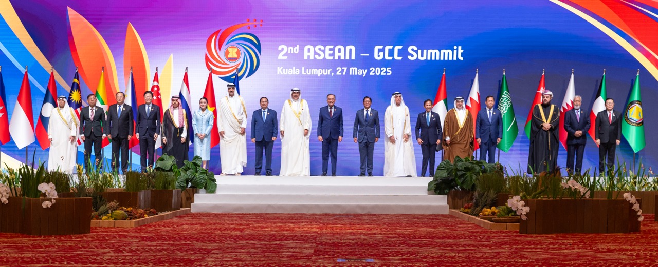 His Highness the Amir Sheikh Tamim bin Hamad Al Thani joined GCC leaders and ASEAN heads of state and government at the Second ASEAN–GCC Summit in Kuala Lumpur, reaffirming a shared commitment to inclusivity, sustainability, and stronger regional cooperation
