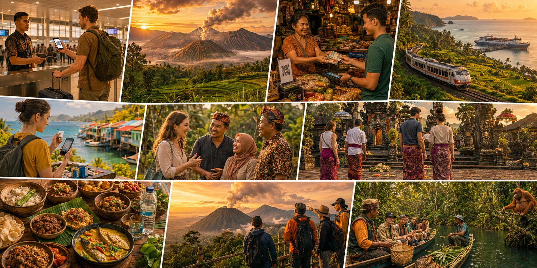 An illustration of Indonesia beyond Bali