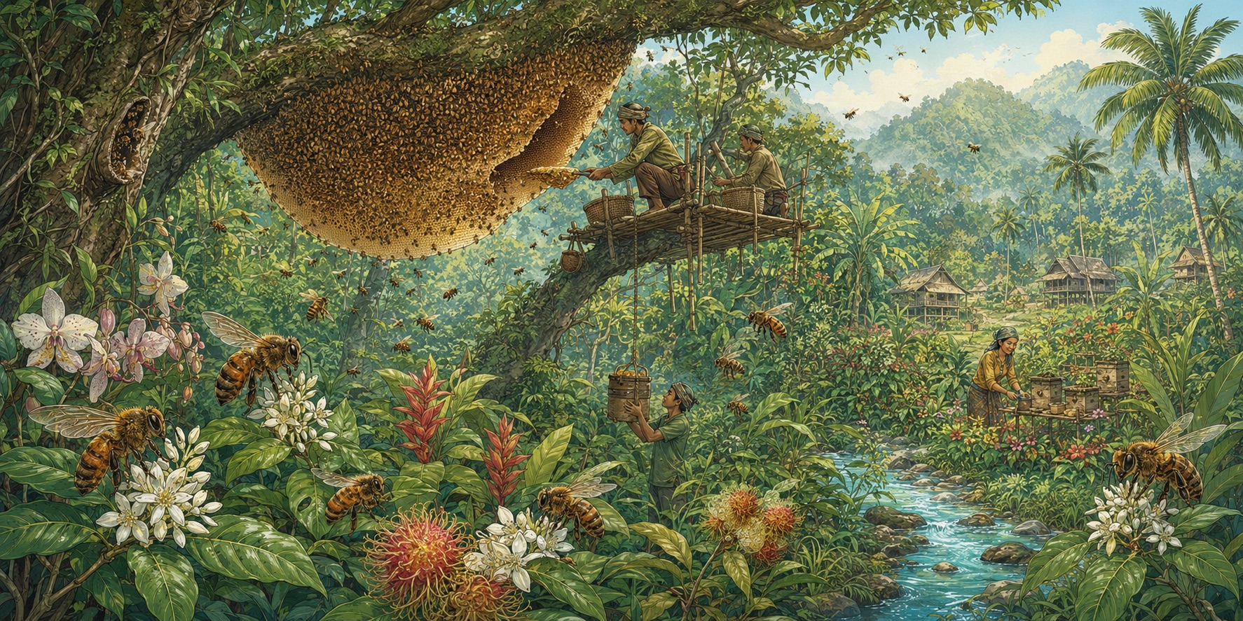 An illustration of The Buzz Powering Southeast Asias Food Future