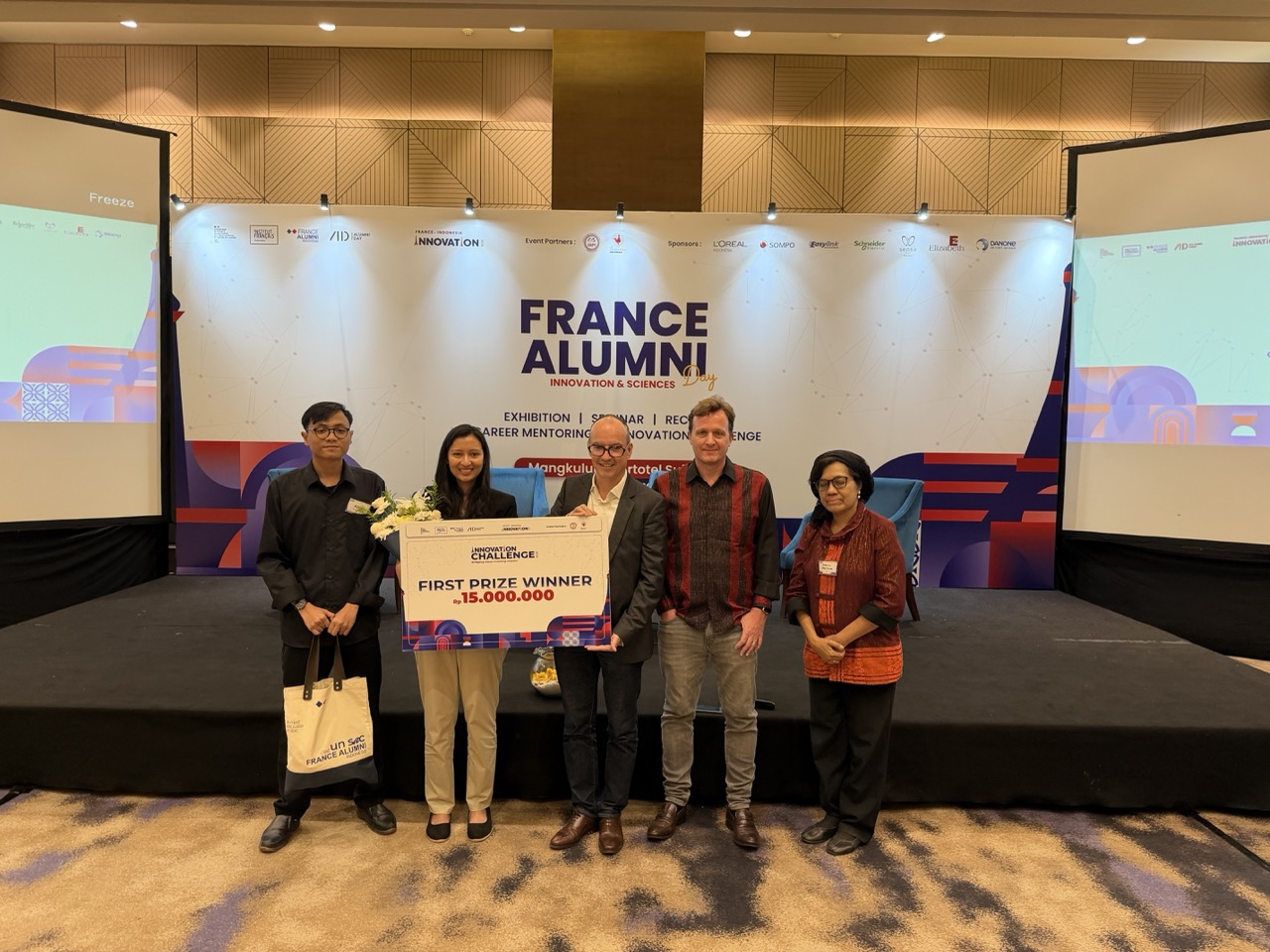 The winner of the Innovation Challenge