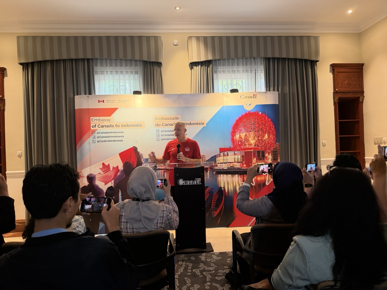 Ambassador Dutton reflected on the significance of the tournament for Canada and the role of sport in strengthening international connections.