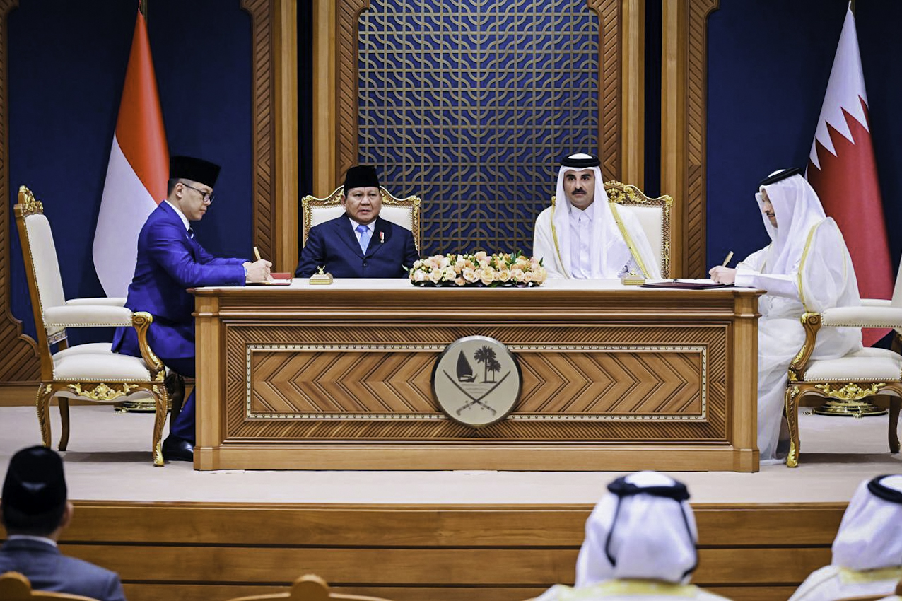 Indonesia and Qatar signed a Memorandum of Understanding to establish a Strategic Dialogue during a ceremony at the Amiri Diwan Palace in Doha in April 2025, marking a new chapter in bilateral cooperation