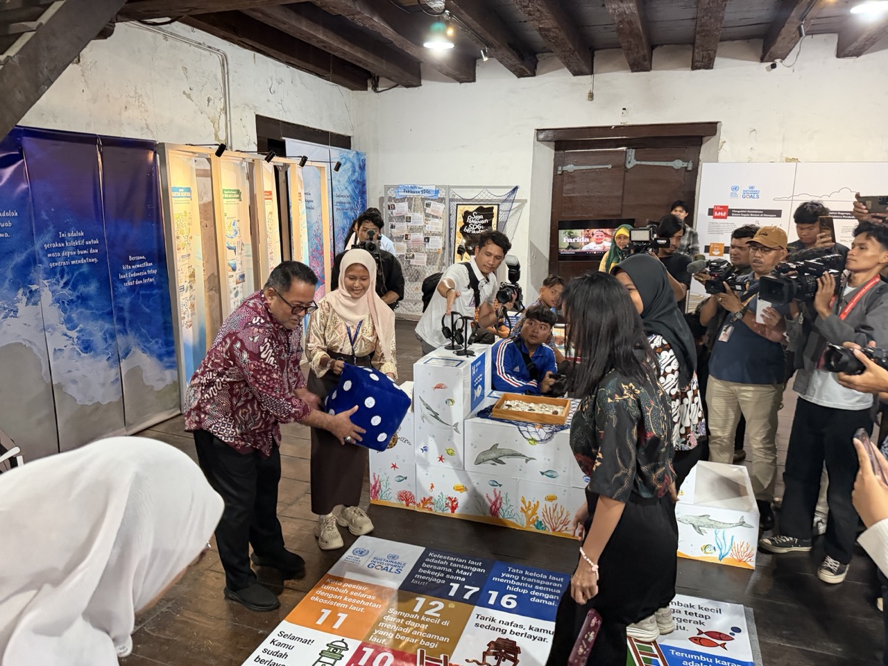 The SDGs Corner at Museum Bahari therefore represents more than just an exhibition space