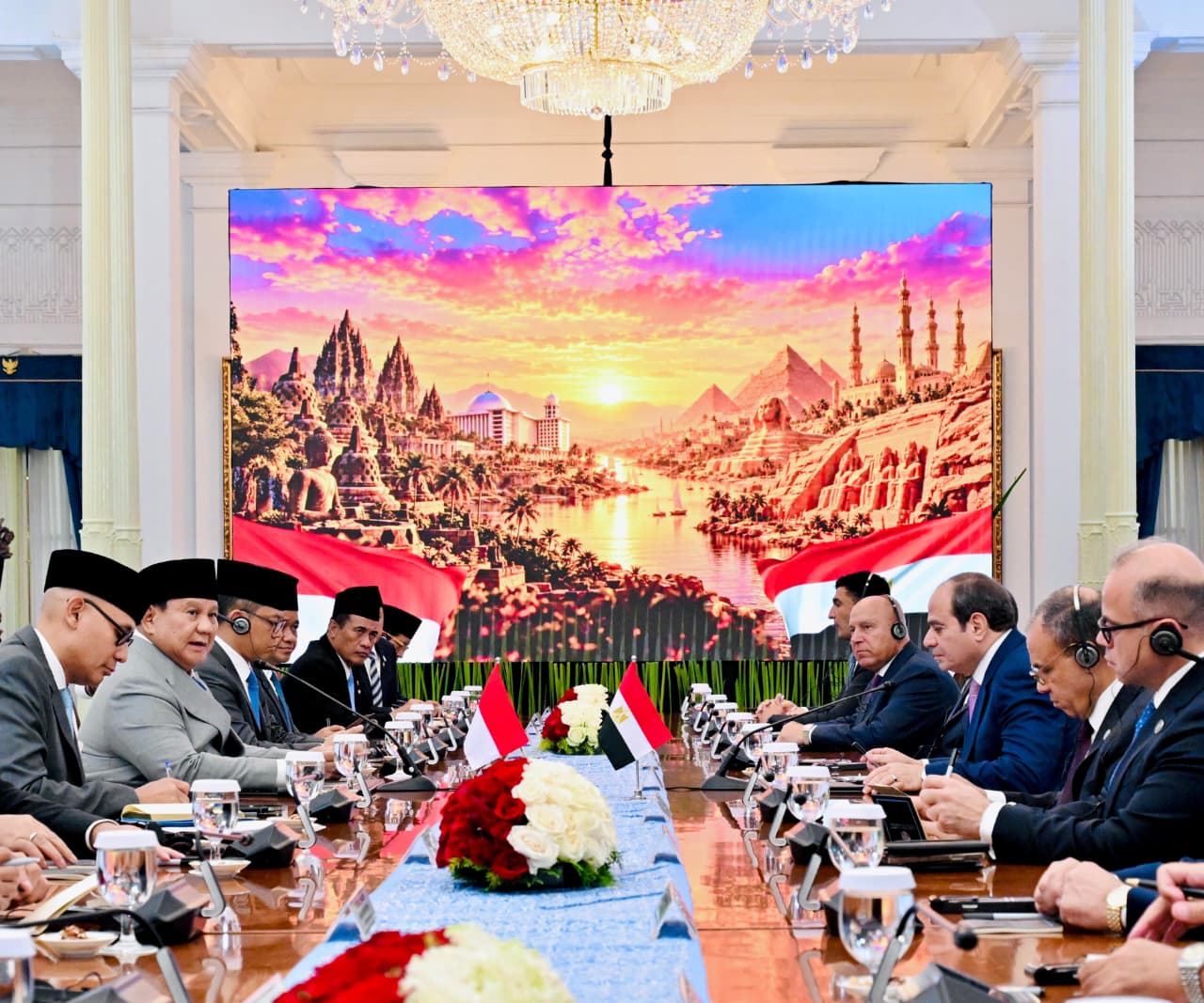 Indonesia and Egypt aim for US$5 billion in bilateral trade by 2030, backed by plans for closer economic and investment cooperation.